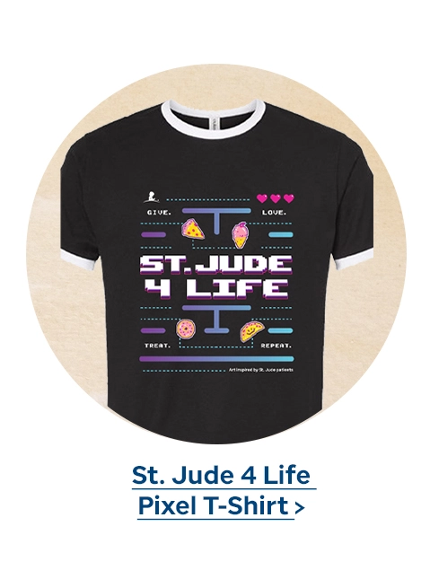 St. Jude 4 Life Pixel T-Shirt